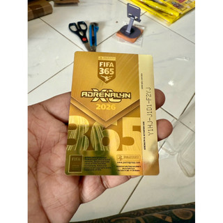 Thẻ Cầu Thủ Bóng Đá Panini Adrenalyn 365 2026 Cristiano Ronaldo CR7  Golden Baller Limited ( Rare Card )