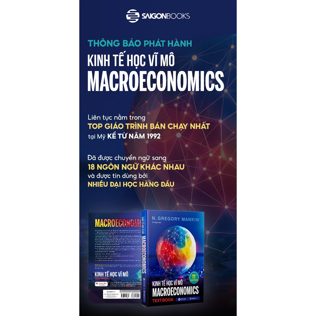 Sách – Textbook Kinh Tế Học Vĩ Mô – N. Gregory Mankiw