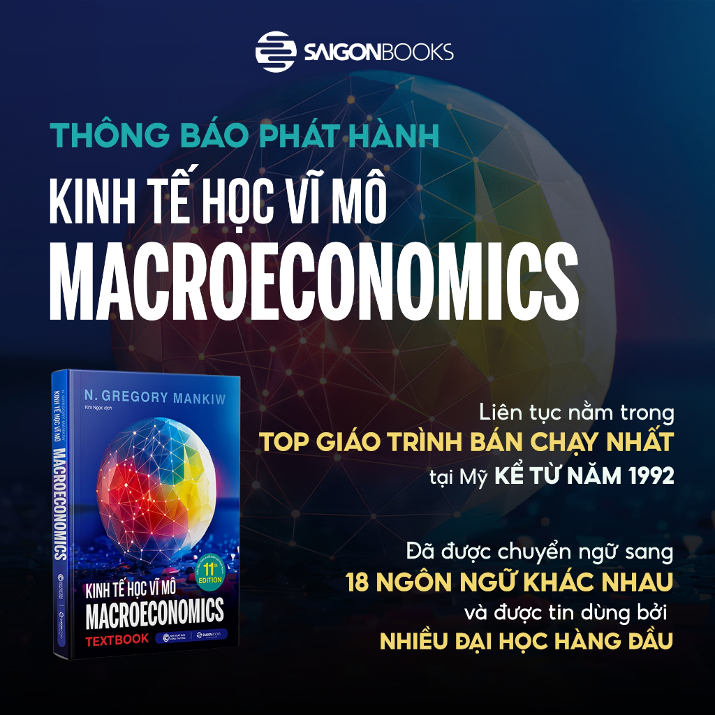 Sách – Textbook Kinh Tế Học Vĩ Mô – N. Gregory Mankiw