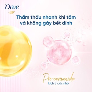 Combo Sữa tắm Dưỡng thể Dove 500g/900g + Tẩy Da Chết Dưỡng Ẩm Dove Hương Lựu Đỏ 280g