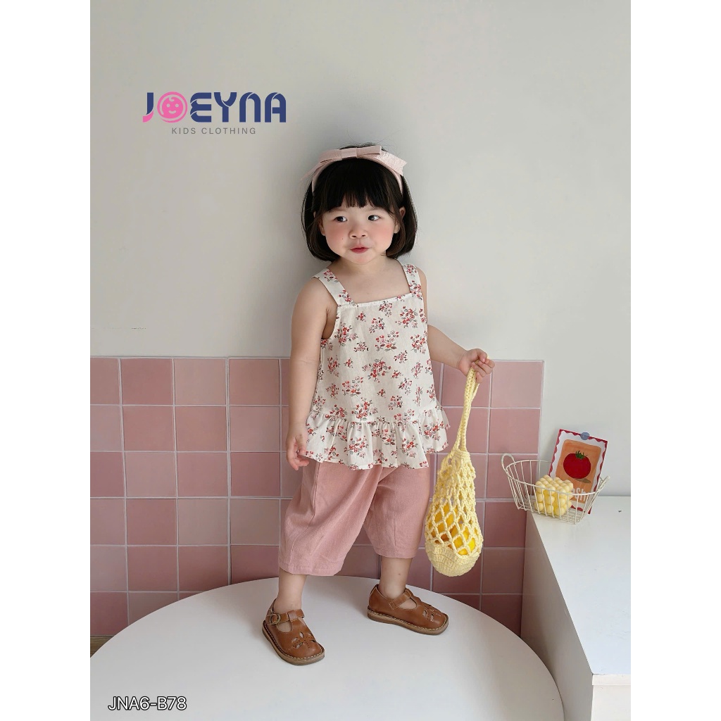 Bộ 2 dây Joeyna B78 hoa nhí cho bé 8-23kg