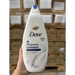 [Hàng nội địa Đức] Sữa tắm Dove 750ml hạnh nhân và hương hoa của Đức -DATE MỚI ĐỦ BILL