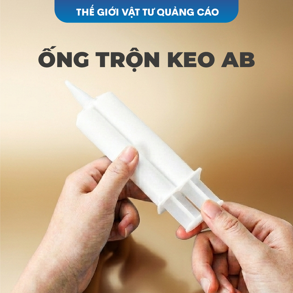 Combo 5 Ống trộn keo AB BEDO cho súng dán keo 2 thành phần - Phụ kiện trộn keo đều, kết dính cực tốt