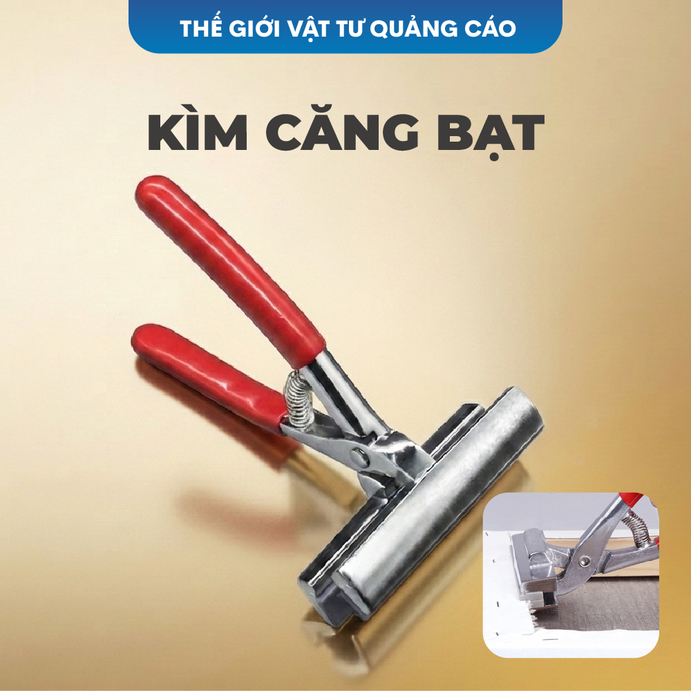 Kìm căng bạt Hiflex BEDO chính hãng - Dụng cụ căng vải toan, khung tranh gỗ bền bỉ, tiết kiệm sức lực cho thợ