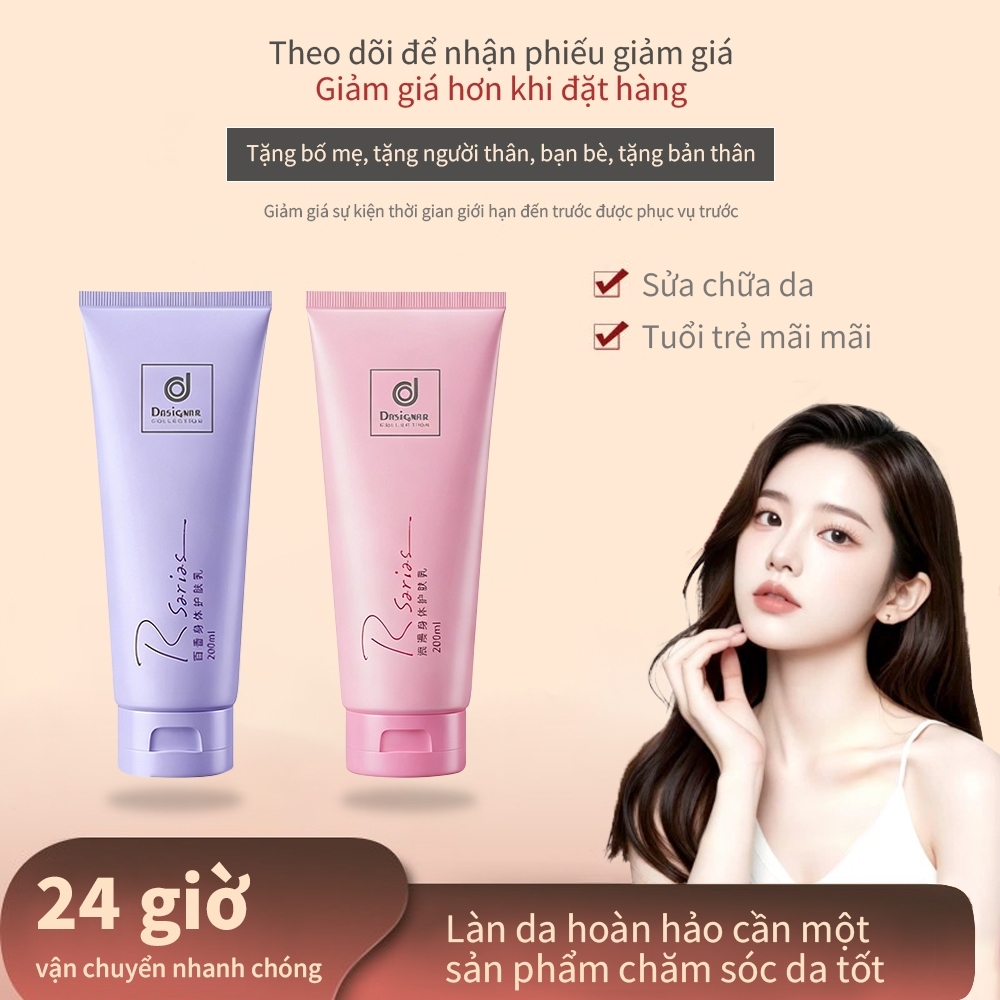 Sữa Dưỡng Thể Trắng Da Toàn Thân Hương Nước Hoa Thái Lan Rseries Hand and Body Lotion 200ml - Hàng Chính Hãng