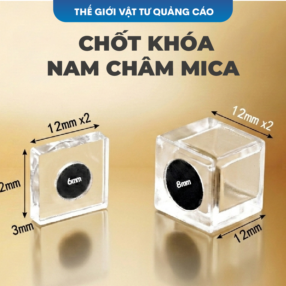 Combo 3 Chốt khóa từ tính nam châm hít cửa tủ BEDO - Phụ kiện làm tủ mica, tủ gỗ nhỏ tiện lợi lực hút cực chắc