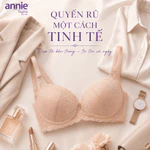 Áo ngực ren 3 móc size lớn, bản to che mỡ lưng cao cấp annie Bra8155 ôm ngực mút mỏng vừa thoải mái — ảnh 4