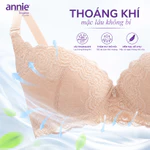Áo ngực ren 3 móc size lớn, bản to che mỡ lưng cao cấp annie Bra8155 ôm ngực mút mỏng vừa thoải mái — ảnh 6