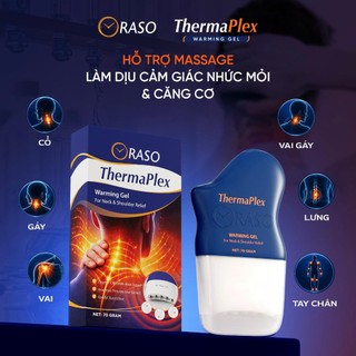 Thanh Bi Lăn ORASO - ThermaPlex 70g – Gel Massage, Giảm Đau Cổ Vai Gáy, Thư Giãn Cơ