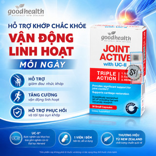 Viên uống sụn khớp Goodhealth Join Active UC2 hỗ trợ giảm đau nhức xương bảo vệ khớp hộp 30 viên