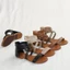 Giày sandal chiến binh nữ boho XIANGLV basic thổ cẩm 1.5cm, sandal nữ quai ngang, giày dây NH19 - Laylalay.n