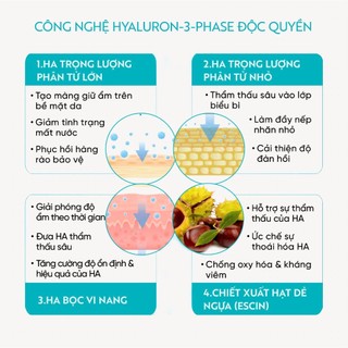 Kem dưỡng chống nắng căng bóng và trẻ hóa ban ngày SPF15 M.Asam AQUA INTENSE Hyaluron Day Cream SPF 15 50ml