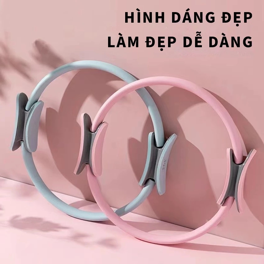 Vòng Tập Yoga Pilates, Vòng Tập Thể Dục Giãm Mỡ Giúp Săn Chắc Toàn Thân