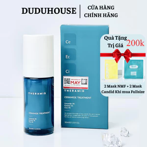 Tinh Chất Theramid Ceramide Treatment Phục Hồi Hàng Rào Da, Cấp Ẩm Sâu, Làm Dịu Da 30ml Duduhouse
