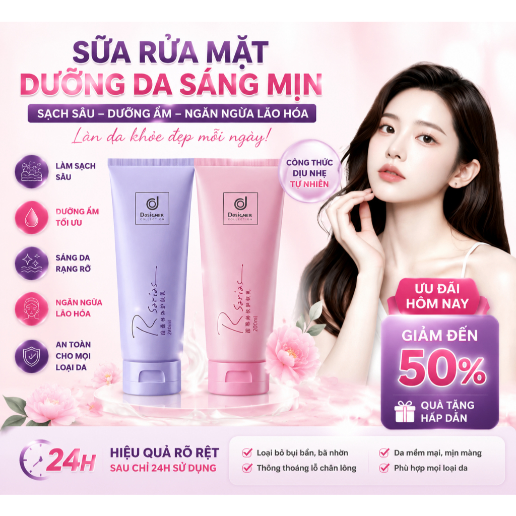 Dưỡng thể hương nước hoa Designer Collection RSeries hand and body lotion 200ml