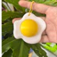 Móc Khóa Đồ Chơi Trứng Ốp la Cute_ Đồ Chơi bấm Click Trang Trí Chìa Khóa, Túi Xách_ Móc Khóa Fidget Toy In 3D Xả Stress