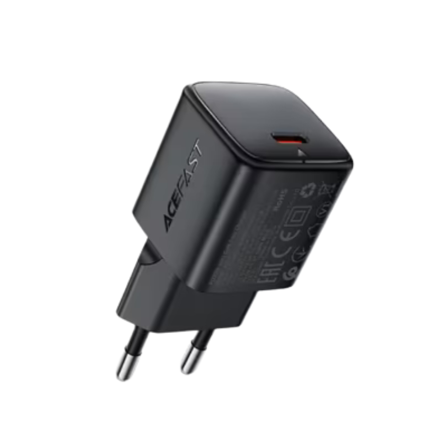 Củ Sạc Nhanh Acefast GaN 30W Acefast A118 - Cổng Type-C, Hỗ Trợ Sạc PD3.0 / PPS - Hàng Chính Hãng