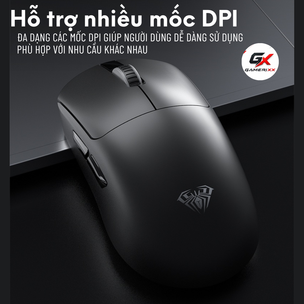 Chuột có dây AULA AM206 - Thiết kế công thái học - 3 mốc DPI tùy chỉnh - Polling rate 1k | BigBuy360 - bigbuy360.vn