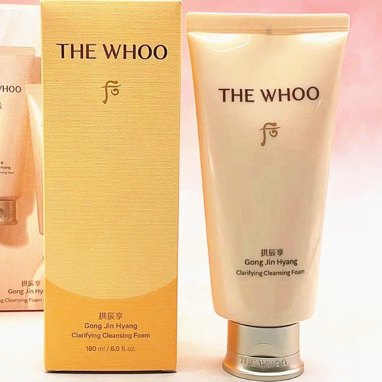 T03_ Sữa Rửa Mặt Ngăn Ngừa Lão Hóa Whoo Facial Foam Cleanser 180ml