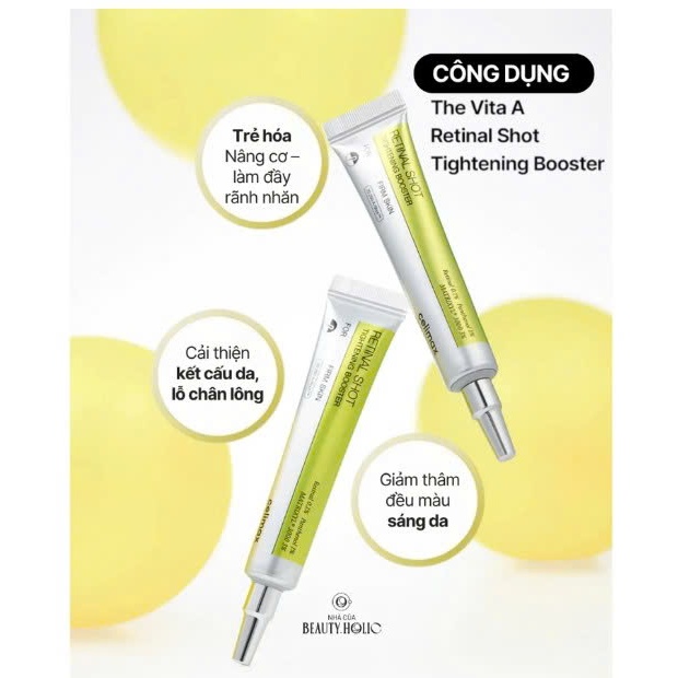 T04_ Kem dưỡng Celimax Vita A Retinal Shot Tightening Booster 15ml