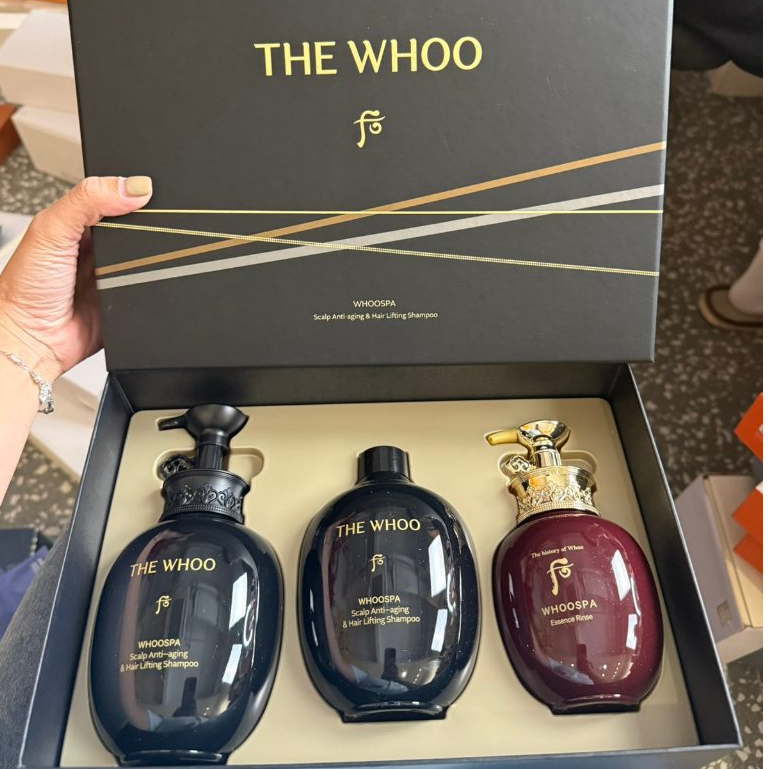 A101_ [kèm quà]Set gội xả The Whoo màu đen