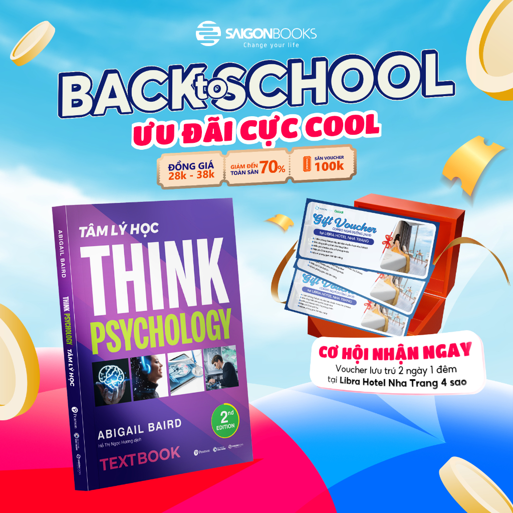 Sách - Textbook Tâm Lý Học - Think Psychology - Abigail Baird