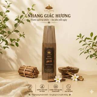 COMBO 4 BÓ MIX 4 LOẠI 30CM/40CM NHANG TRẦM /ĐÀN HƯƠNG /QUẾ /GỪNG - GIÁC HƯƠNG - BÓ 500G