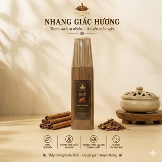 COMBO 4 BÓ MIX 4 LOẠI 30CM/40CM NHANG TRẦM /ĐÀN HƯƠNG /QUẾ /GỪNG - GIÁC HƯƠNG - BÓ 500G