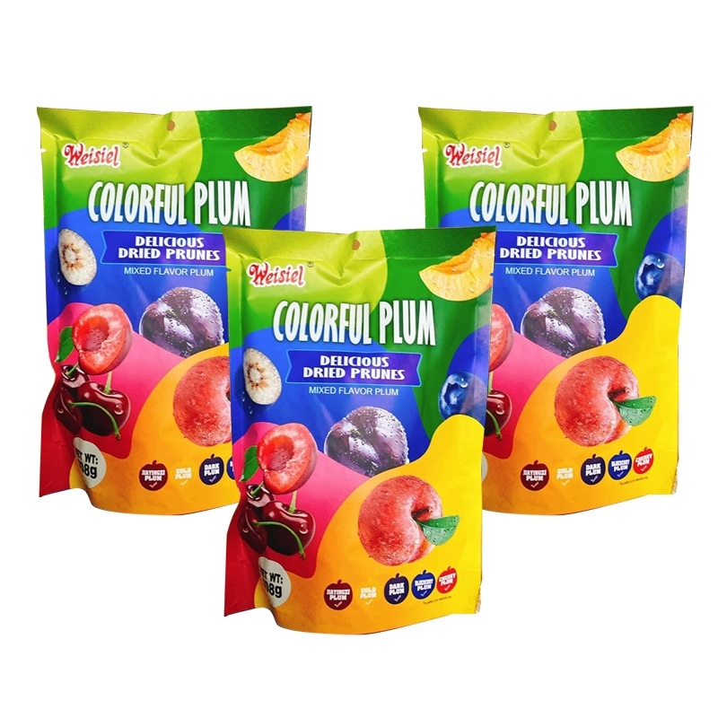 [HÀNG CHÍNH HÃNG] Ô Mai Mận Hỗn Hợp Colorful Plum Đủ Vị Chua Ngọt, Đồ Ăn Vặt Nội Địa Tiệm Gấu Béo