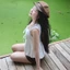 Áo kiểu MIKA 2 dây họa tiết viền sọc AO901