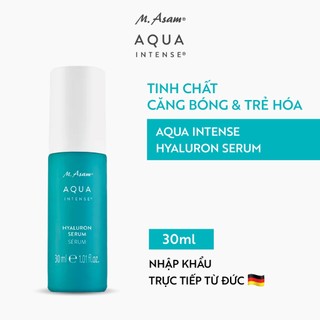 Tinh chất căng bóng và trẻ hóa M.Asam AQUA INTENSE Hyaluron Serum 30ml