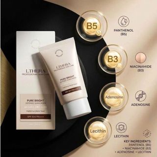 Kem chống nắng LTHERA SUNSCREEN 40ml MP1519 - Nâng Tông Tự Nhiên, Kiềm Dầu Cho Da Nhạy Cảm
