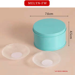 Miếng dán ngực silicon trong suốt che nhũ hoa siêu mỏng tàng hình tái sử dụng nhiều lần, dán ti MELYN-FW DT02