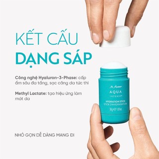 Thanh lăn hạ nhiệt làm dịu da M.Asam AQUA INTENSE Hydration Stick 30g