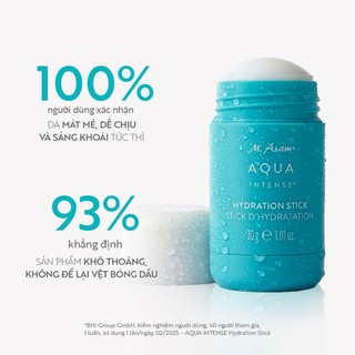 Thanh lăn hạ nhiệt làm dịu da M.Asam AQUA INTENSE Hydration Stick 30g
