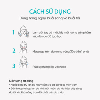 Gel rửa mặt căng bóng và trẻ hóa M.Asam AQUA INTENSE Hyaluron Cleansing Gel 200ml