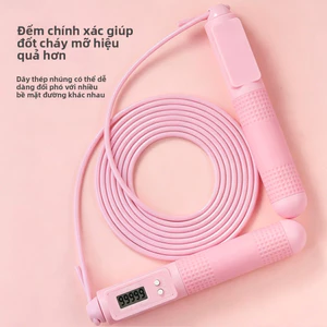 Dây nhảy đếm số, dây nhảy 2 trong 1 không dây và dây nhảy có dây, phù hợp cho tập thể dục tại nhà