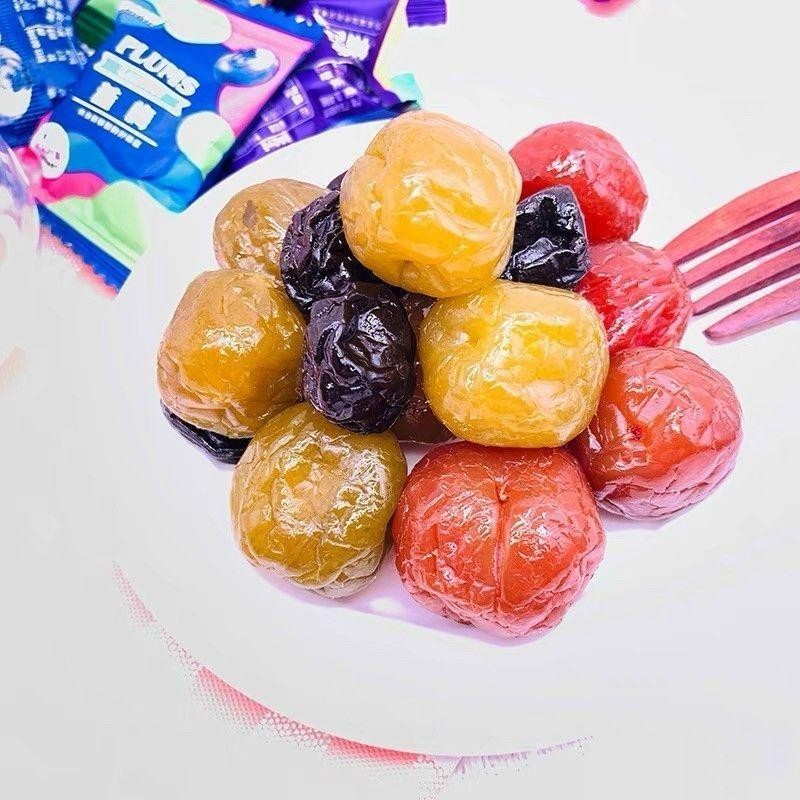 [HÀNG CHÍNH HÃNG] Ô Mai Mận Hỗn Hợp Colorful Plum Đủ Vị Chua Ngọt, Đồ Ăn Vặt Nội Địa Tiệm Gấu Béo
