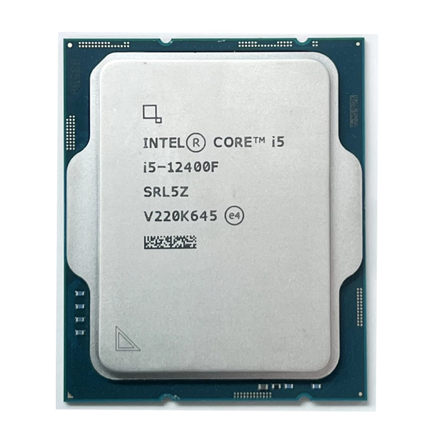CPU Intel Core i5 12400F (Upto 4.4Ghz, 6 nhân 12 luồng, 18MB Cache, 65W - Socket Intel LGA 1700) 12TH TRAY | BigBuy360 - bigbuy360.vn
