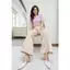 Quần Kaki Nữ Màu Be Form Rộng Elegant Fit Ninomaxx 2510053