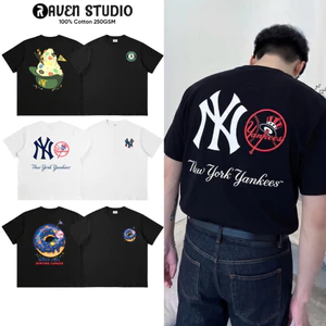 Áo Thun M.L.B Baseball & Sweet Treats 2026 Cao Cấp 100% Cotton 250GSM