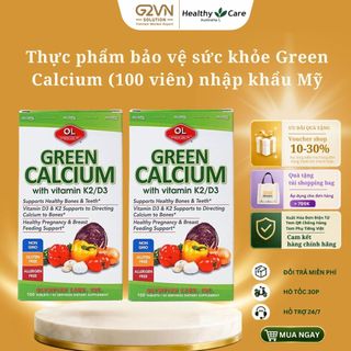 [Chính hãng] Green Calcium, Canxi hữu cơ an toàn, dễ hấp thu, không táo bón