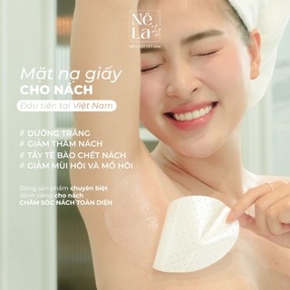 Mặt Nạ Nách Dạng Giấy Dưỡng Trắng Giảm Thâm NẾP LÀNG VIỆT NAM Whitening & Dark Spot Correcting Mask