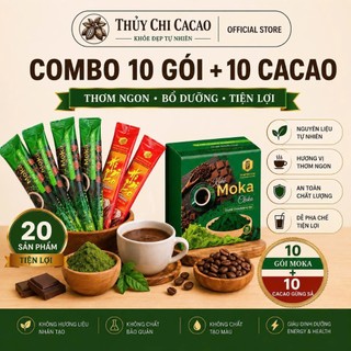COMBO 10 gói Cafe 10 gói Coôcachi ( 20 gói )