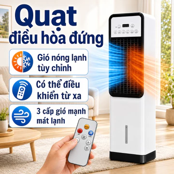 Quạt điều hòa, quạt hơi nước điều hòa, điều hòa mini, quạt phun sương, tiết kiệm điện hơn, mát mẻ hơn, cứu tinh mùa hè