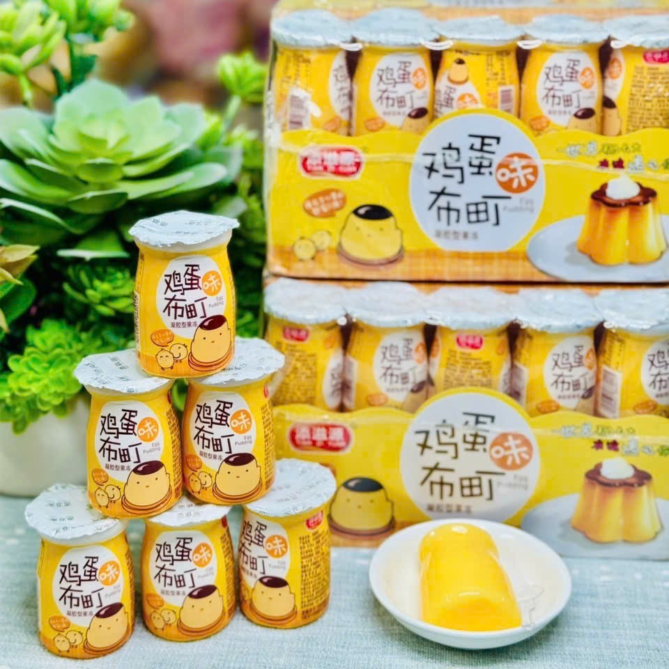 Thạch Pudding Sữa Chua Tianziyuan Hình Kem Siêu Cưng, Thạch Rau Câu Cho Bé Đồ Ăn Vặt Hot Trend