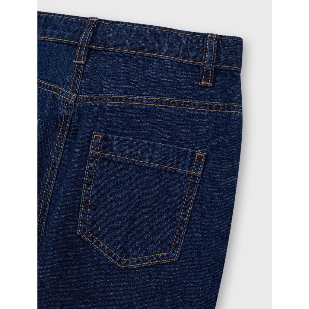 Quần jeans bé trai cotton CANIFA dáng suông basic mặc đi học, đi chơi 2BJ26S002