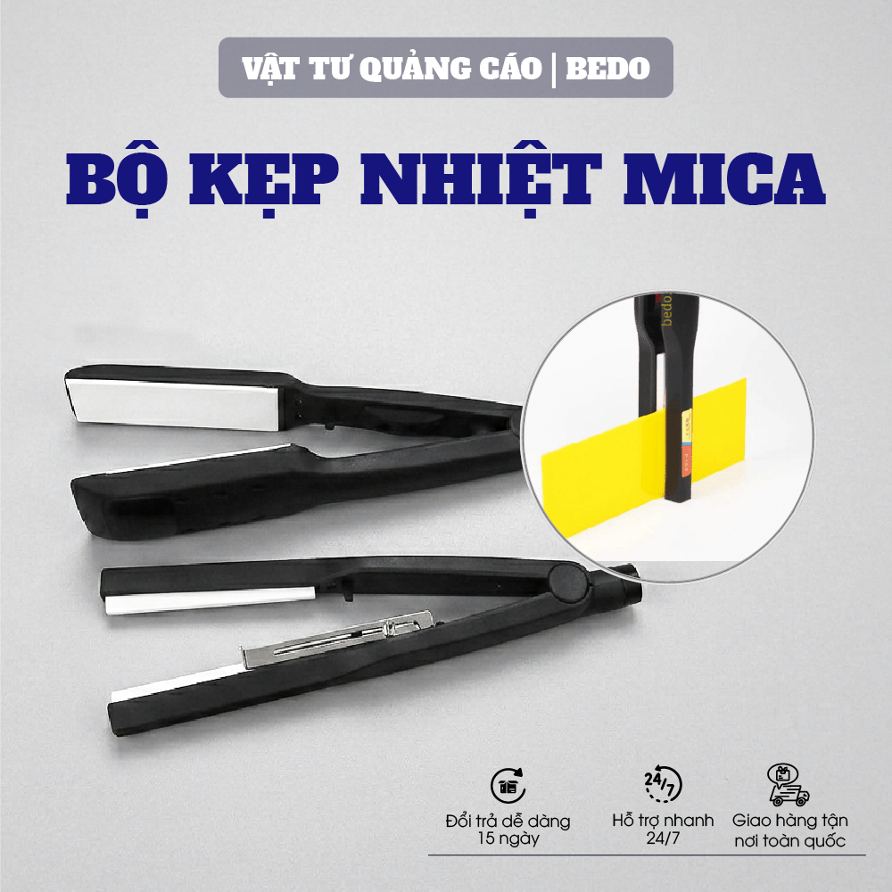 Kẹp Nhiệt Uốn Mica BEDO 60W 110-240V Uốn Chữ Mica Fomex Nhựa Góc Vuông Góc Tròn Chính Xác