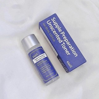 Nước hoa hồng K1@!rs Supple Preparation Unscented Toner Klairs 30ml