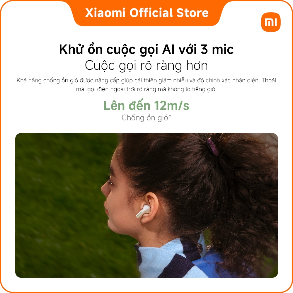 Xiaomi Tai nghe bluetooth REDMI Buds 8 | ANC lai lên đến 50dB | Động cơ động lực 11mm mạnh mẽ | BigBuy360 - bigbuy360.vn